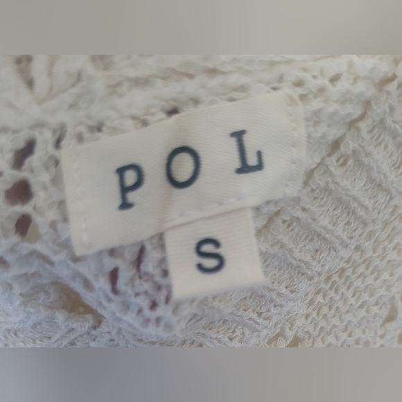 POl Cream Knit V-Neck Sweater. Sz S. NWOT - Picture 5 of 6